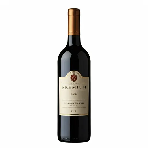 Garrafa de vinho premium